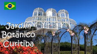 Walking Tour to The Most Beautiful Brazilian Greenhouse  CURITIBA [upl. by Nitsoj290]