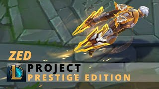 PROJECT Zed Prestige Edition League of Legends [upl. by Derfnam472]