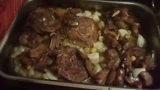 Gigot agneaux cuit aux four [upl. by Ancilin]