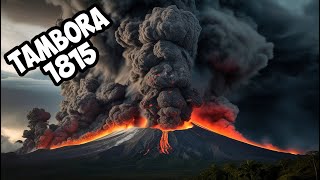 Erupção do Monte Tambora em 1815  Como o Monte Tambora Alterou o Curso da História com Sua Erupção [upl. by Natsyrk]