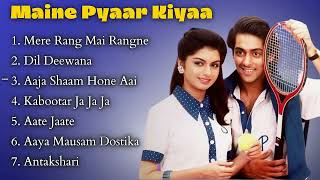 Maine Pyar Kiya Movie All Songs Salman Khan amp Bhagyashree  Hndi Old Movie Songs [upl. by Ardme877]