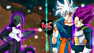 Goku and Vegeta VS Black Frieza Part 1 [upl. by Ameerahs]