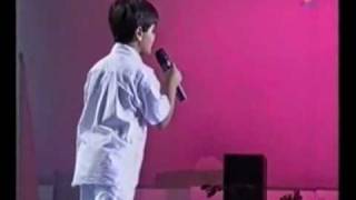 Abraham Mateo 7 años YO SOY AQUEL final premios veo veo [upl. by Shauna706]