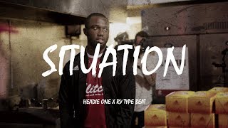 Headie One x RV Type Beat quotSituationquot  UK Drill Instrumental 2019 [upl. by Zitvaa777]