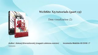 Incomedia WebSite X5 tutorial part 13 Data visualization 2 [upl. by Akinod649]