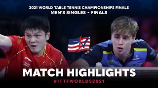 Fan Zhendong vs Truls Moregard  2021 World Table Tennis Championships Finals  MS  F [upl. by Tyoh]