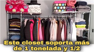 Closet ajustable resistente y de gran almacenamiento [upl. by Tirb]