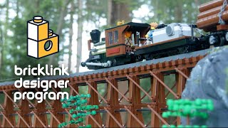 Logging Railway  BrickLink Designer Program [upl. by Cook]