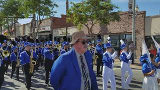 Lakeside Middle School Marching Band at the Perris Christmas Parade [upl. by Koral]