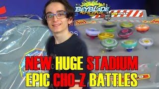 INSANE DECAGONE STADIUM HUGE EPIC CHOZ BATTLES [upl. by Lothair523]