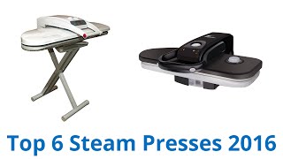 6 Best Steam Presses 2016 [upl. by Acillegna]