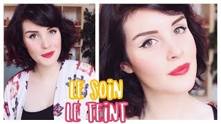 Mes étapes pour un JOLI TEINT  Soin amp Maquillage  Dupes [upl. by Neehs465]