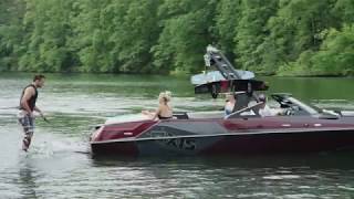 2018 Axis T22 Review Munson Ski and Marine 1 on the Water [upl. by Rochus]