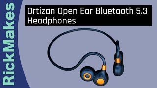 Ortizan Open Ear Bluetooth 53 Headphones [upl. by Abrahan]