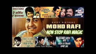 Nonstop Mohommad Rafi Songs  Golden Collection of Mohd Rafi Songs  Collection 5 [upl. by Klement567]