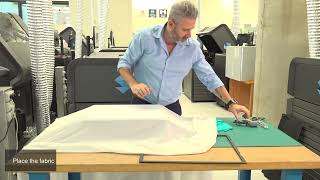 Stratasys Academy  J850 TechStyle Continuous Print on Removable Trays with Large Fabrics [upl. by Etrem]