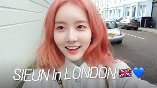 시은이의 Vlog 8  런던과 사랑에 빠진 씬니💘 [upl. by Osnofla]