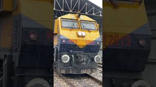 Ruler Of Braganza Ghats WDG4 Entering Castle Rock Yard with crazy Humming Sound 🔥 shorts [upl. by Nnairak]