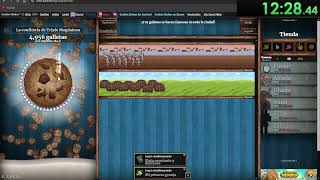 Cookie Clicker 1 million cookies No Golden Cookies Left Click speedrun 2820170 [upl. by Meldon565]