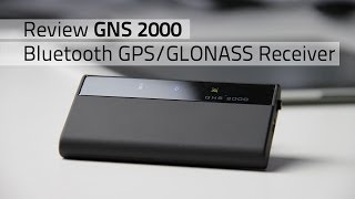 GNS 2000  Bluetooth GPSGLONASS Empfänger für iOS und Android [upl. by Lekkim]