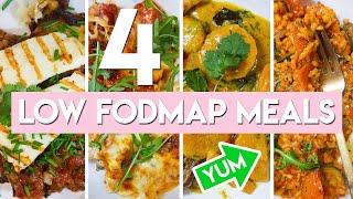 4 30 MINUTE LOW FODMAP RECIPES  Whats for dinner  Becky Excell [upl. by Lister]