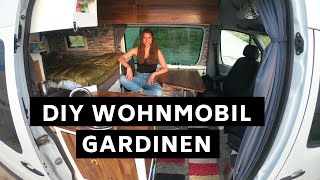 DIY Wohnmobil Gardinen für den Sprinter Ausbau [upl. by Einnok]