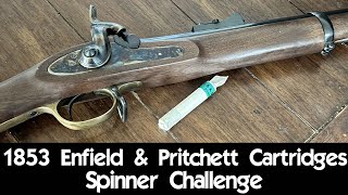 1853 Enfield amp Pritchett Cartridges  Spinner Challenge [upl. by Wescott907]