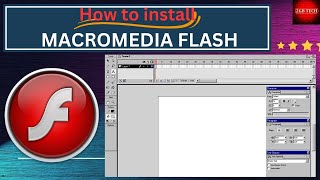 How to install Macromedia flash  install macromedia flash  how to install flash  flash tutorial [upl. by Atiuqat329]