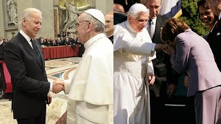 Antipope Francis gave Communion to ProAborts [upl. by Nuhsed]