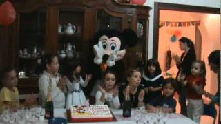 Topolino alla festa di compleanno di VanessaMPG [upl. by Borek]