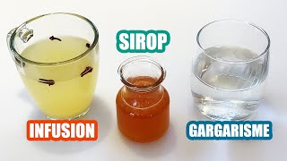 Recettes de grandmères pour soulager prévenir le mal de gorge Infusion  Sirop  Gargarisme [upl. by Eicart]