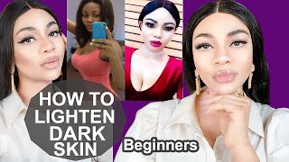 How To lighten Dark Skin Beginner Skin Whitening Tips  DIY HOME REMEDY  BEST PRODUCTS TO USE [upl. by Udenihc]