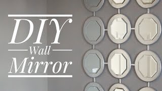 5 Easy Steps To Create A Beautiful Wall Mirror With Little Money [upl. by Jephum]