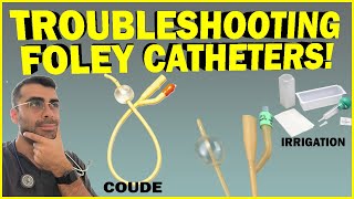 Urinary Foley Catheter Insertion Troubleshooting for Nurses  Nursing Urinary Retention [upl. by Olson621]