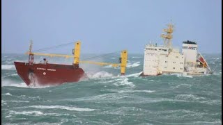 EXTREME TOP GIANT SHIPS SAILING DANGEROUS WAVES IN MEGA STORM amp HURRICANE 🦈 SHIPS EPIC LAUNCH [upl. by Gile749]