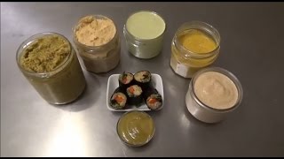 Pâté sans oléagineux  Farandole de sauces Vegan et cru [upl. by Yeniar]