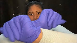 ASMR in Spanglish Glove Sounds  Sonidos de Guantes [upl. by Aarika]