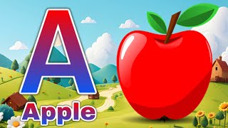 A for apple b for ball  apple ball cat dog elephant  KEK  a se anar aa se aam  angreji ki ABCD [upl. by Aisatna]