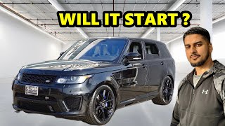 REBUILDING AND STARTING UP THE RANGE ROVER SVR FOR THE FIRST TIME [upl. by Hildick]