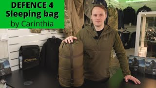 Carinthia Defence 4 Sleeping Bag  The Best Military Sleeping Bag That You Can Get [upl. by Quartana]