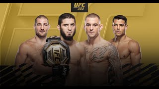 🔴UFC 302 Makhachev vs Poirier FIGHT COMPANION [upl. by Vihs]