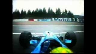 F3000  Mark Webber Crash Eau Rouge 2001 [upl. by Notyad570]