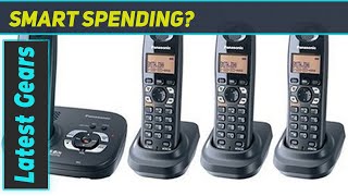 Panasonic 58GHz Cordless Phone System  Best Expandable Option [upl. by Sedruol765]