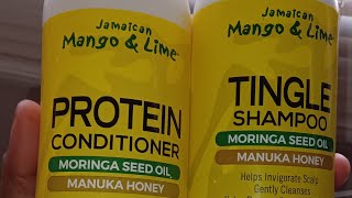 Whats the best shampoo amp conditioner to use for locs  dreadlocks review  Jamaican mango amp lime [upl. by Nomyad601]