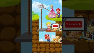 Good Deed Mining Duel Mario vs Princess Peach in the Ultimate Treasure Race [upl. by Auot913]