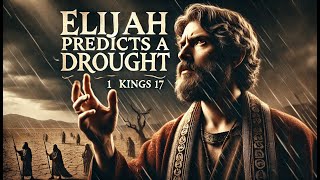 Elijah Predicts a Drought  1 Kings 17 [upl. by Helban750]