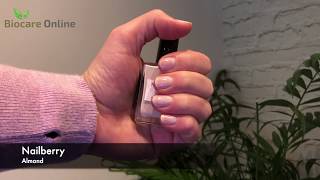 NAGELLAK SWATCH Nailberry  Almond  Biocare Online [upl. by Abba610]