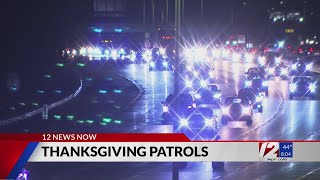 RI DUI Task Force patrols continue into Thanksgiving [upl. by Idnod501]