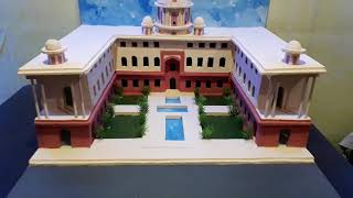 Rashtrapati bhavan model [upl. by Vowel]