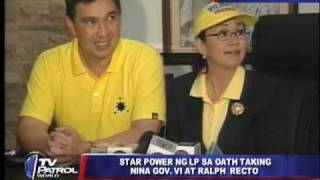 Shalani Recto couple formally join LP [upl. by Anbul]